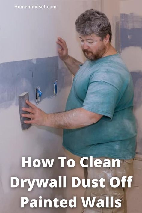 How To Clean Dust Off Walls, How To Clean Dusty Walls, Spackling Tips Drywall, Tsp Cleaner, Sheet Rock Walls, Bathtub Cover, Cleaning Painted Walls, Clean Bathtub, Washing Walls