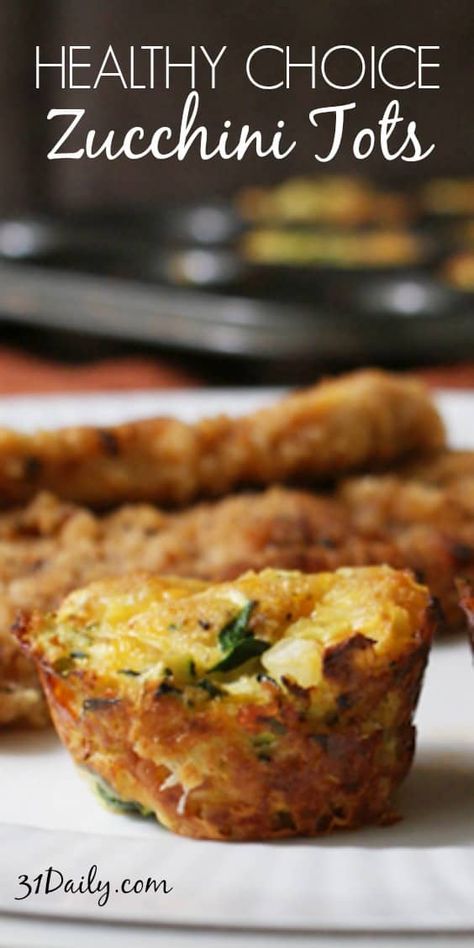 Healthy Snack Choice: Zucchini Tots Recipe Healthy Snack Recipe, Zucchini Tots, Healthy Snack Choices, Yellow Squash Recipes, Delicious Appetizer Recipes, Healthy Choice, Recipe Healthy, Squash Recipes, Zucchini Recipes