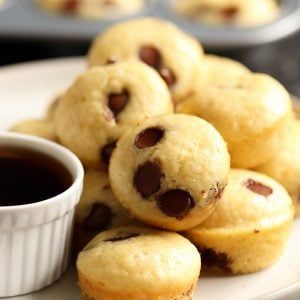 Mini Maple Pancake Muffins Recipe - Six Sisters' Stuff Mini Pancake Muffins, Baked Sweet Potato Wedges, Pancake Muffins, Six Sisters Stuff, Sweet Potato Wedges, Salty Cake, Tasty Pancakes, Best Breakfast Recipes, Mini Muffins