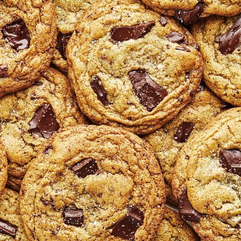 Buckwheat Chocolate Cookies Recipe | Bon Appétit Buckwheat Cookies, Chocolate Chunk Cookie Recipe, Surprise Cookie, Chocolate Chunk, Chocolate Chunk Cookies, Milk Powder, Soft Cookie, Buckwheat, Powdered Milk