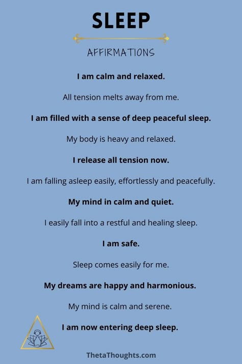 Positive affirmations that allow you to take control of your thoughts and harness their power to create massive positive momentum in your life. When you consciously choose your thoughts you shift your mindset to align with the life you desire. Sleep Meditation | Sleep Affirmations | Night Routine #insomnia #sleep Postive Afframations Night, Night Affirmations Sleep, Affirmations Night Routine, Witchy Night Routine, Sleep Affirmations Night, Night Time Affirmations, Nightly Affirmations, Night Affirmations, Sleep Affirmations