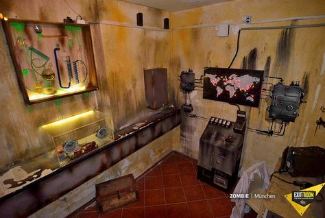 Escape room "Zombie Apocalypse Online" by Exit the Room in Las Vegas Apocalypse Room, Escape Room Themes, Escape The Room, New Music Albums, Scary Books, Escape Room Game, Team Building Activities, Escape Game, Puzzle Solving