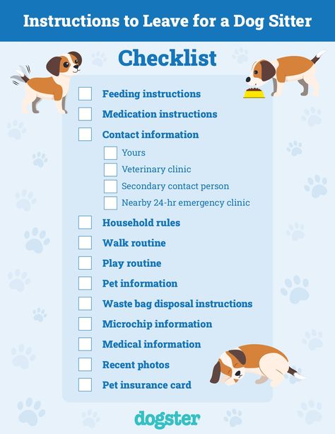 Complete Dog Sitting Checklist: 21 Items & Instructions (Vet Approved) – Dogster Dog Sitting Checklist, Dog Sitting Business, Dog Daycare Business, Dog Care Checklist, Daycare Business, Business Anniversary, Pet Sitting Business, Grooming Business, Service Dog Training