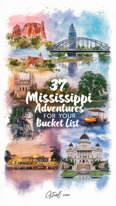 Mississippi Mississippi Bucket List, Mississippi Things To Do, Mississippi Travel Places To Visit, Places To Visit In Mississippi, Things To Do In Mississippi, Pontotoc Mississippi, Mississippi Vacation, Ocean Springs Mississippi, Mississippi Travel