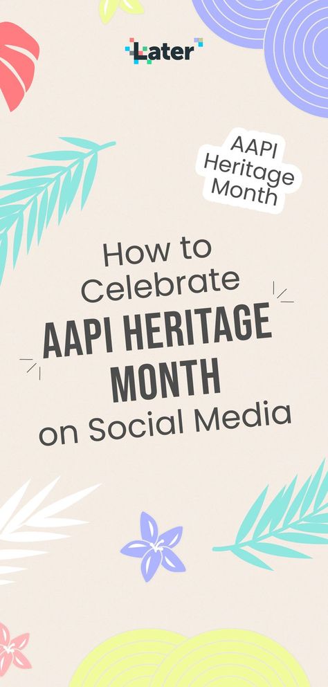 May marks the beginning of AAPI Heritage Month — a time to celebrate Asian and Pacific Islander heritage across North America. Thanks in part to social media, it's also a month to recognize and openly acknowledge the contributions and influence of the Asian community. #socialmediatips #aapimonth #asianamericanbrands #asiancreators #socialmediacreators Asian Heritage Month, Aapi Heritage Month, Marketing Case Study, Tips For Small Businesses, Using Instagram, Social Media Marketing Strategy, Marketing Resources, Heritage Month, Asian American