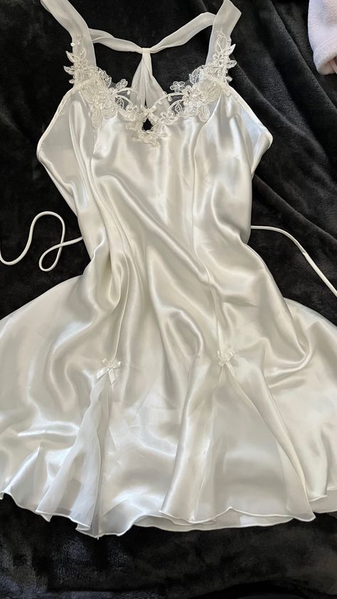 cute dress aesthetic coquette Marriage Clothes, Victoria Secret Slip Dress, Rachel Green Outfits, Dress Sleepwear, Cute Sleepwear, Cute Lazy Day Outfits, Lazy Day Outfits, Lingerie Dress, Swaggy Outfits