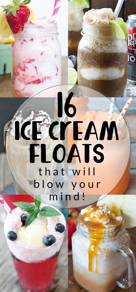 Ice Cream Float Bar, Lemonade Ice Cream, Ice Cream Float Recipes, Ice Cream Float, Float Recipes, Scream 4, Foodie Friday, Ice Cream Floats, Work Food