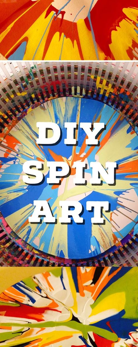 DIY Spin Art: Easy Crafts for Kids Art Themed Party, Mixed Media Art Projects, Spin Art, Special Needs Kids, Drip Painting, Sand Art, Craft Night, Night Art, Easy Crafts For Kids