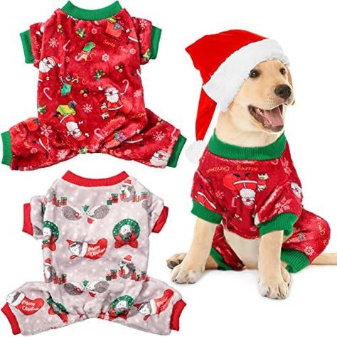 Dog Pajamas add an extra serving of dog cuteness during the Christmas Season. From cute sayings, Santas, reindeer, snowmen, and matching sets for you and your dog, these dog pajamas will have you ready for staying snug and warm during the holidays. Sleeping Clothes, Puppies In Pajamas, Reindeer Dog, Cute Sayings, Sleep Clothes, Matching Christmas Pajamas, Disney Dogs, Santa Paws, Dog Pajamas