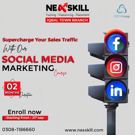 🌟Become a Social Media Marketing Expert with Nexskill Iqbal Town! Join our in-depth Social Media Marketing course and learn directly from industry professionals to succeed in today's fast-paced market. Get hands-on training with key strategies and essential tools to elevate your digital marketing game. Whether you're starting fresh or looking to advance your skills, this course will provide everything you need to excel in social media marketing. Don’t miss out—boost your career and enroll tod... Social Media Marketing Course, Starting Fresh, Marketing Course, Essential Tools, Fast Paced, Marketing Courses, Media Marketing, Hands On, Social Media Marketing