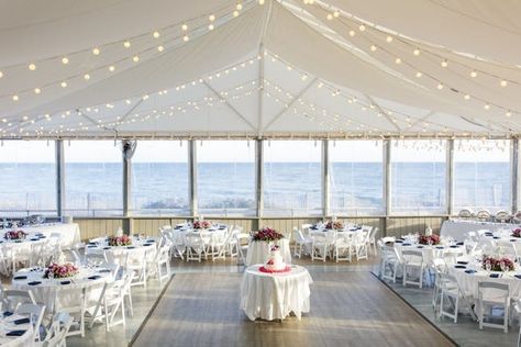 15 of Massachusetts' Best Waterfront Wedding Venues | See Prices Ma Wedding Venues, Coastal Wedding Venues, Massachusetts Wedding Venues, Boston Wedding Venues, Gazebo On Deck, Riverside Weddings, Cape Cod Wedding, Massachusetts Wedding, Wedding Venues Beach