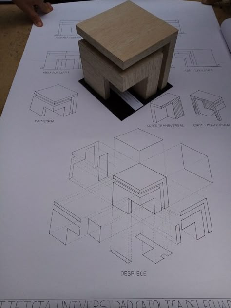 Cubic Form Architecture, Concrete Joints Design, Cube Project Architecture, Cube Design Architecture Model, Cube Composition Architecture, Cube Architecture Concept Ideas, Cubes Architecture Design, Cubes Architecture Concept, Cube Transformation