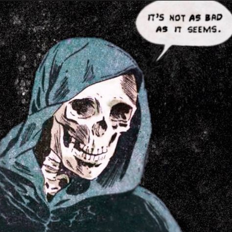 Skeleton Art, Old Comics, Dark Art Illustrations, Spooky Scary, Retro Comic, Chin Up, Horror Comics, Vintage Horror, Cool Sketches