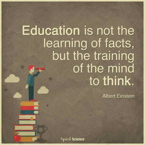 Critical Thinking Quotes, Problem Quotes, Values Education, Spirit Science, Thinking Quotes, Learning Quotes, Teacher Quotes, Education Quotes, Quotes For Kids