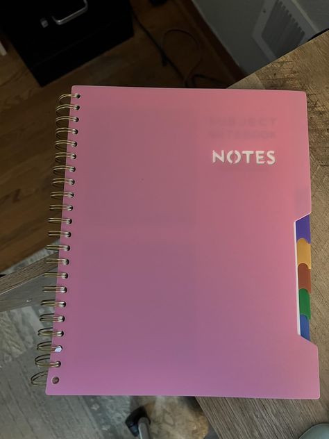 Amazon.com : CAGIE 5 Subject Notebook College Ruled 6'' x 8'' Hardcover Spiral Lined Notebook with 5 Removable Colored Dividers 204 Pages Notebooks for Work, School Supplies, Home & Office, Writing Journal : Office Products 5 Subject Notebook, Spiral Line, Divider Tabs, Notes Organization, Ruled Notebook, Writing Journal, Cover Paper, Lined Notebook, Student Writing