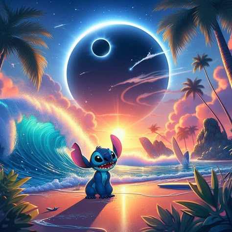 Image Stitch Disney, Cute Stitch Pictures, Stitch Wallpaper Hd, Leo And Stitch, Stitch Disney Cute, Pictures Of Stitch, Stitch Pfp, Lilo And Stitch Wallpaper, Stitch And Scrump