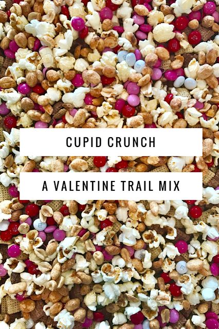 Cupid Crunch #FoodBloggerLove | Our Good Life Cupid Crunch, Trail Mix Snack, Valentines Movies, Chocolate Chex, Valentines Snacks, Crunch Recipe, Trail Mix Recipes, Movie Snacks, Romantic Ideas