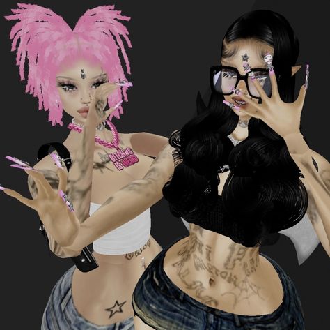 Imvu Avi Ideas Y2k, Imvu Y2k, Imvu Avi Ideas, Baddie Pfps Aesthetic, Imvu Avi, Imvu Characters, Cute Imvu Baddies, Aaliyah Pictures, Imvu Outfits