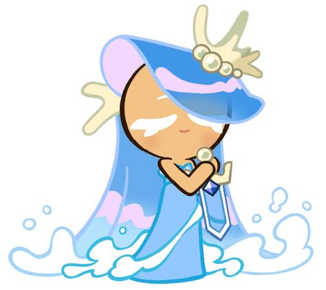 Sea Fairy Cookie's Gallery | Cookie Run: Kingdom Wiki | Fandom Seafairy Cookie, Sea Fairy Cookie Icon, Cookie Run Kingdom Sprites, Sorbet Shark Cookie, Cookie Run Comic, Affogato Cookie, Sea Fairy Cookie, Magic Candy, Sea Cookies