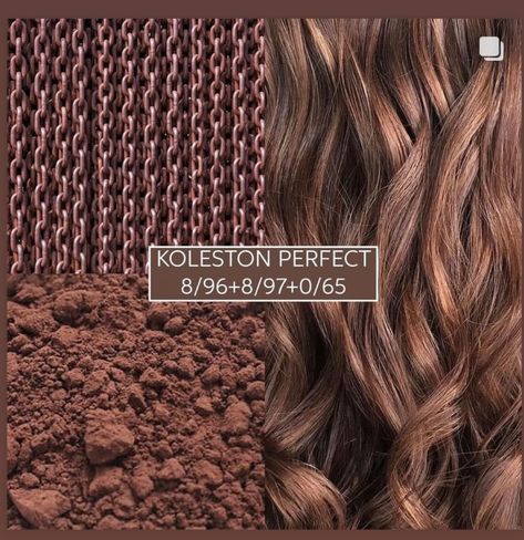 Wella Color Formulas Brown, Caramel Formula, Wella Formulas, Hair Chart, Wella Hair Color, Mushroom Brown, Color Formulas, Hair Color Formulas, Chocolate Hair