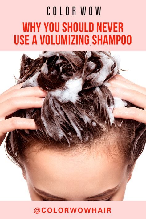 Are you wondering why the effects of volumizing shampoo wear off after a while? Well, the ingredients in it are meant to stay in your hair, not rinsed out. What’s more is that the “stay-behind” ingredients may weigh down and flatten your hair. So, if you can’t get volume with a volumizing shampoo (and it isn’t healthy for hair), what’s the safe way to give your hair volume? Color Wow has eight products that do the job! Check our blog to see what they are, along with some hairstyle inspo. Best Volumizing Shampoo, Wow Hair, Wow Hair Products, Thicker Fuller Hair, Thickening Shampoo, Hairstyle Inspo, Hair Volume, Hair Tips Video, Volumizing Shampoo