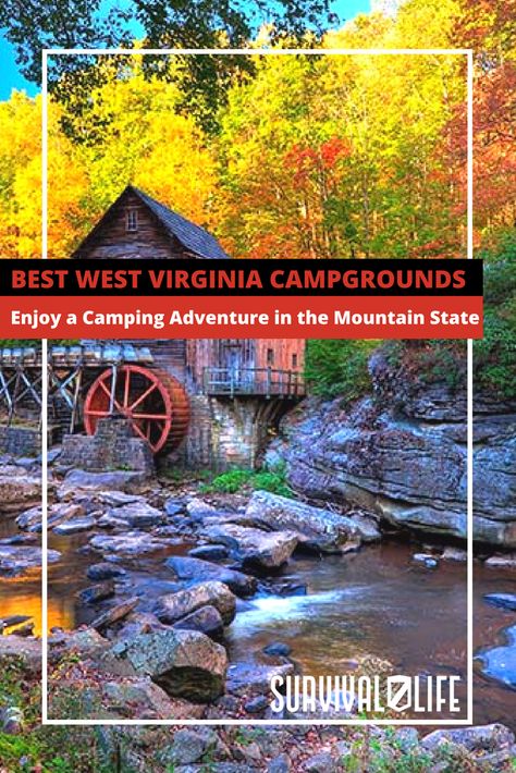 Check out Enjoy a Camping Adventure in the Mountain State at https://survivallife.com/camping-adventure-mountain-state/ Luxury Camping Tents, Virginia Fall, Adventure Mountain, Best Campgrounds, Camping Area, Luxury Camping, Emergency Supplies, Camping Adventure, Camping Checklist