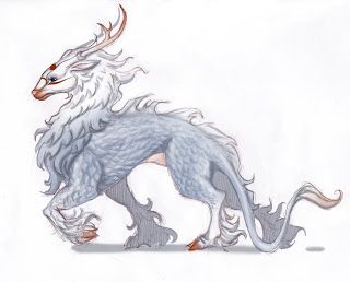 2017/07/27 Unicorn Kirin Mythological Animals, Fantasy Beasts, Creature Feature, Mythological Creatures, Weird Creatures, Mythical Creatures Art, Magical Creatures, Creature Concept, Dragon Art