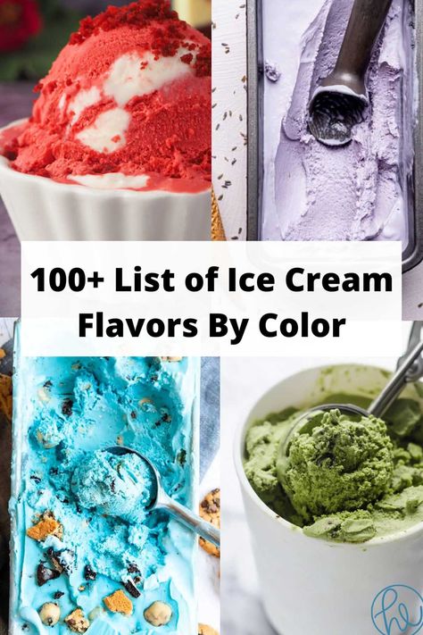 Ice Cream All Flavors, I’ve Cream Flavors, Popular Ice Cream Flavors, Ice Cream Flavors Aesthetic, Sundae Ice Cream Ideas, Unusual Ice Cream Flavors, Fun Ice Cream Recipes, Gelato Flavors List, Crazy Ice Cream Flavors