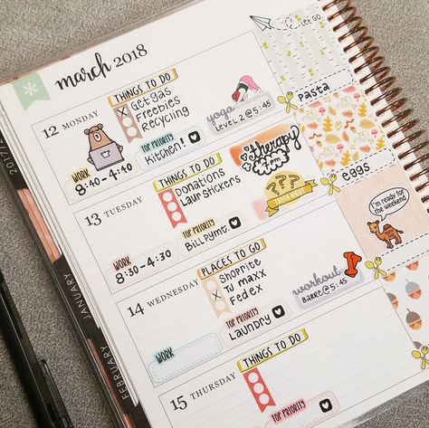 Planner spread in my Erin Condren! Erin Condren Planner Ideas, Erin Condren Academic Planner, Life Planner Organization, Happy Planner Layout, 2024 Planner, Washi Tape Planner, Notes Ideas, Erin Condren Planner, Planner Obsessed