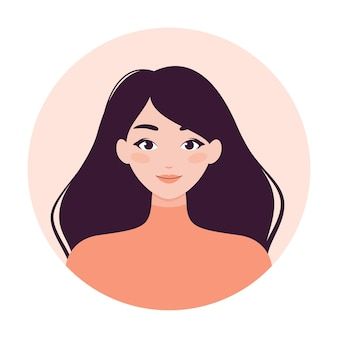 Art Inspiration Digital, Girl Illustration Art, Easy Girl, Digital Portrait Illustration, Vector Character Design, Face Illustration, Illustration Art Drawing, Vector Portrait, Cartoon Faces