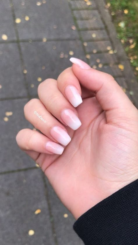 Baby Boomers Nails, Gel French Manicure, Baby Boom, Acrylic Nail Art, Prom Nails, Short Acrylic Nails, Nail Shapes, Makeup Revolution, Perfect Nails