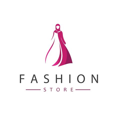 Abaya Logo Design Branding, Aesthetic Logo Design Inspiration, Clothing Store Logo Design Ideas, Closet Logo Design, Abaya Logo Design, Boutique Logo Design Fashion, Abaya Logo, Clothing Logo Design Ideas, Fashion Store Logo