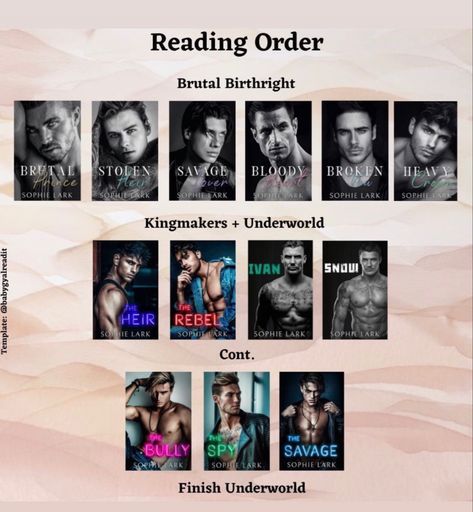 Mafia Man, Sophie Lark, Tbr Books, Hot Romance Books, Series List, Reading Inspiration, Romance Books Worth Reading, Books Fiction, Unread Books