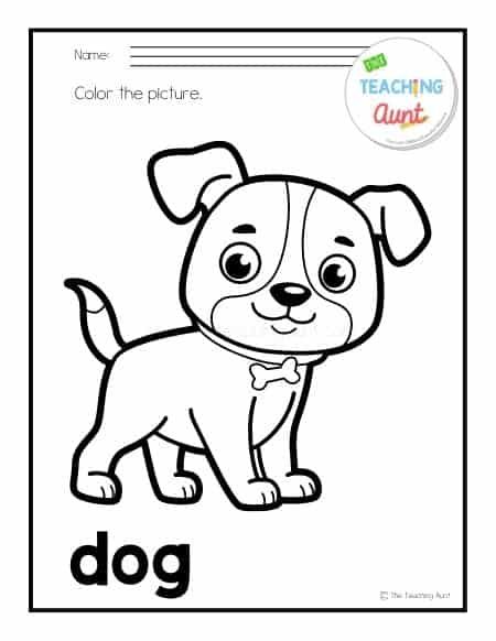 My Pets Worksheets For Kids, Pets Coloring Pages, Cat And Dog Drawing, Beginning Sounds Worksheets, Animal Flashcards, Animal Worksheets, Classroom Birthday, Tracing Worksheets Preschool, Animal Sounds