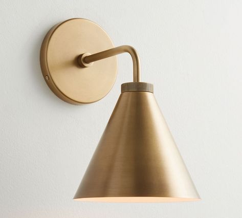 Wayfair Wall Sconces, Kitchen Wall Lighting Ideas, Kitchen Sconces, Sconces Kitchen, Brass Sconces, Brass Interior, Mirror Art, Modern Industrial, Lighting Collections