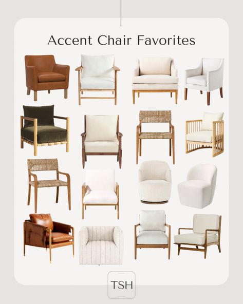 16 Of The Best Accent Chairs - The Sommer Home Modern Living Room Chairs, Best Accent Chairs, Accent Chairs Living Room, Modern Accent Chairs, Chairs Living Room, Living Room Arrangements, Chair Ideas, Living Room Chair, Perfect Living Room