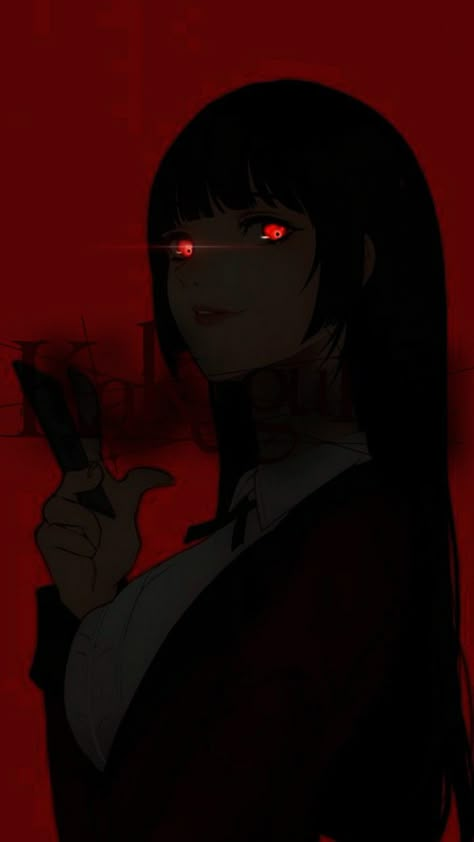 Yumeko Yumeko Jabami Red Eyes, Kakeguri Wallpapers, Yumeko Jabami Aesthetic, Yumeko Pfp, Yumeko Jabami Wallpaper, Yumeko Wallpaper, Kakegurui Wallpaper, Kakegurui Yumeko, Gambling School