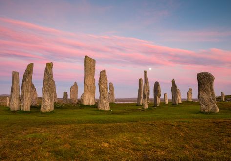 The Outer Hebrides | Scotland.org Hebrides Scotland, Puzzle Pictures, Beautiful Scotland, Dream Trips, Isle Of Harris, Bonnie Scotland, Standing Stones, West Coast Scotland, Standing Stone