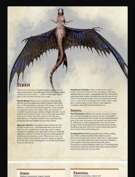 Egyptian Mythology Creatures, Myths & Monsters, Mythical Monsters, Legends And Myths, Dungeons And Dragons Homebrew, Mythical Creatures Art, Mythological Creatures, Mystical Creatures, Arte Fantasy