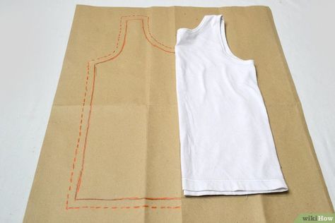 Sewing Tank Top, Tank Top Tutorial, Vest Top Pattern, Top Pattern Sewing, Diy Tank Top, Tank Top Sewing Pattern, Tank Tops Diy, Cut Up Shirts, Simple Tank Tops