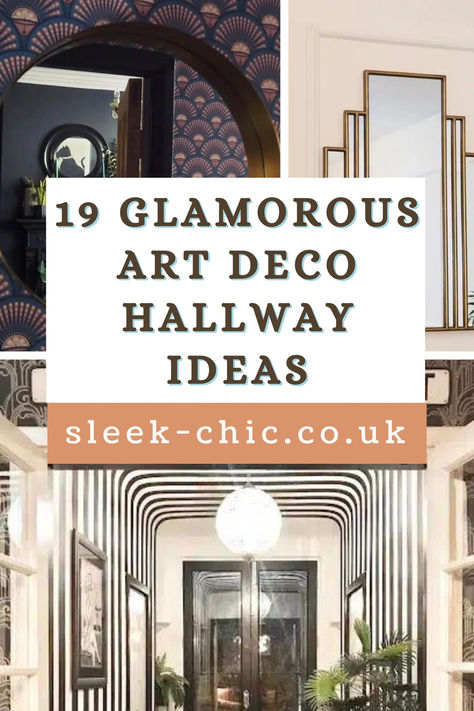 Inject a dose of glamour and sophistication into your hallway design by paying homage to the Art Deco era. Invigorate a dull hallway with these inspiring Art Deco decorating ideas.