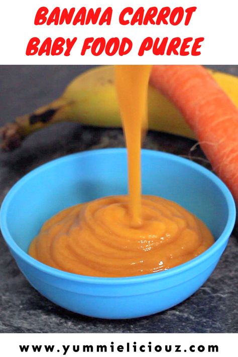 How to make baby food at home. This healthy homemade baby food puree recipe is delicious, and your baby will love it! Baby Food Recipes Stage 2, Make Your Own Baby Food, Crock Pot Sweet Potatoes, Easy Homemade Baby Food, Creative Nursery, Baby Carrot Recipes, Baby Food Puree, Making Baby Food, Remedies For Tooth Ache