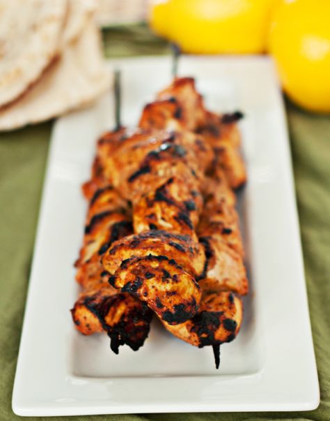 Shish Tawook, Lebanese Chicken, Shish Taouk, Grilled Chicken Skewers, Lebanese Cuisine, Doner Kebab, Chicken Kabobs, Chicken Kebabs, Eastern Cuisine