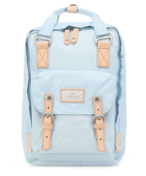 Doughnut Macaroon Backpack 14″ nylon light blue - D010-0059-F | wardow.com Doughnut Macaroon Backpack, Doughnut Bag, Doughnut Backpack, Macaroon Backpack, Cute School Bags, Light Backpack, Bags Messenger, Business Laptop, Brand Bags