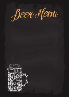 Menu Background, Beer Menu, Beer House, Design Restaurant, Bar Design Restaurant, Bar Design, Restaurant Design, Metal Poster Displate, Metal Posters Design