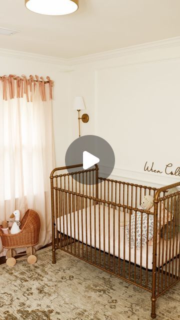 Namesake on Instagram: "Simply precious. 🎀

The sweetest nursery space, down to every last detail. We’re in love with @maleahhibbett’s scalloped shelves, bow-shaped hangers, and the way the Abigail Crib perfectly completes the vintage-inspired aesthetic. 🪞" Scalloped Shelves, Scalloped Shelf, Nursery Space, Sweet Nursery, Inspired Aesthetic, Hangers, Cribs, Vintage Inspired, The Way