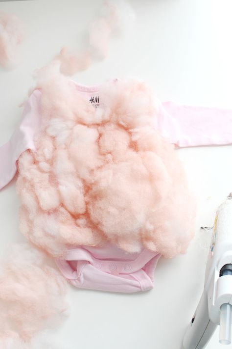 Baby Cotton Candy Costume, Candy Halloween Costume Diy, Cotton Candy Costume Diy, Cotton Candy Halloween Costume, Candy Halloween Costumes, Cotton Candy Costume, Diy Baby Halloween Costumes, Candy Costume, Diy Baby Costumes