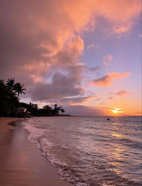 Hawaii Sunset Pink Sky Travel Summer Aesthetic Tropical Island Life Hawaii Pink Aesthetic, Pink Hawaii Aesthetic, Hawaiian Widgets, Pink Tropical Aesthetic, Pink Summer Aesthetic Wallpaper, Summer Aesthetic Tropical, Pink Hawaii, Pink Bg, Pink Calendar