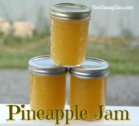 Canning Pineapple, Pineapple Jam Recipe, Canning Pressure Cooker, Canning Granny, Canning Pears, Pineapple Jelly, Canning Jam Recipes, Pineapple Recipe, Pineapple Jam