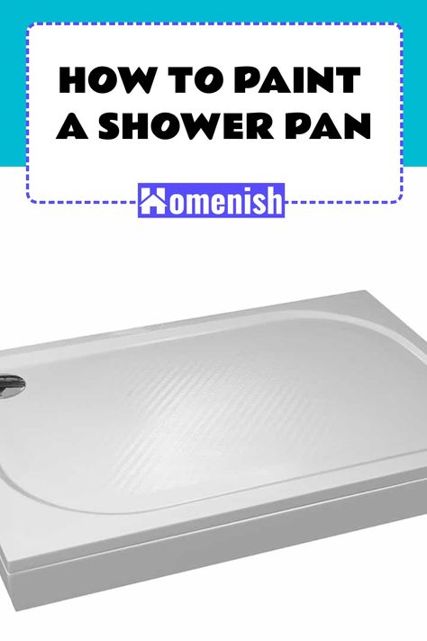 If your shower tray has faded, or you’ve moved into a new property where the shower tray looks old and out of date, you can paint it instead of replacing it. Painting a shower pan is an easy job that anyone with a basic understanding of DIY can do, following a few simple instructions regarding preparation and paint spraying. Shower Pan Refinishing, Paint Shower Pan, Fiberglass Shower Pan, It Painting, Shower Plumbing, Using A Paint Sprayer, Painting Shower, Fiberglass Shower, Kitchen Cabinets And Countertops